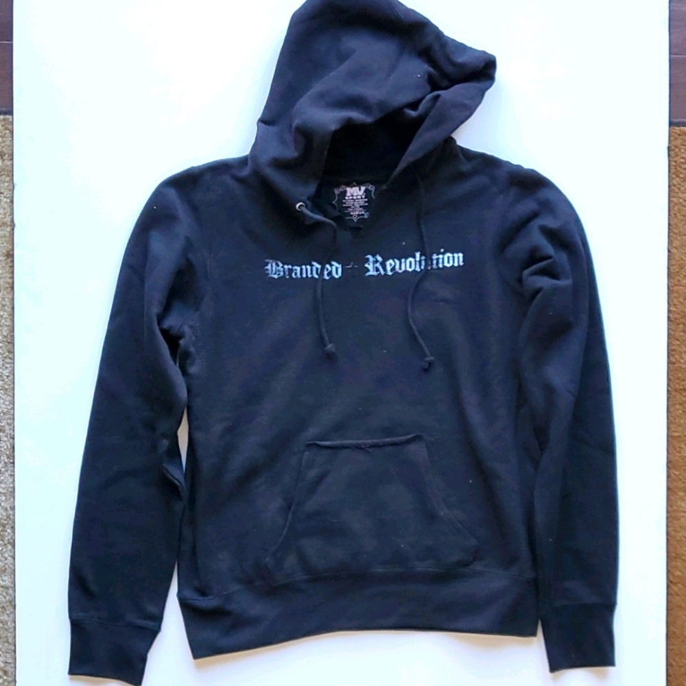 Black Drawstring Hoodie